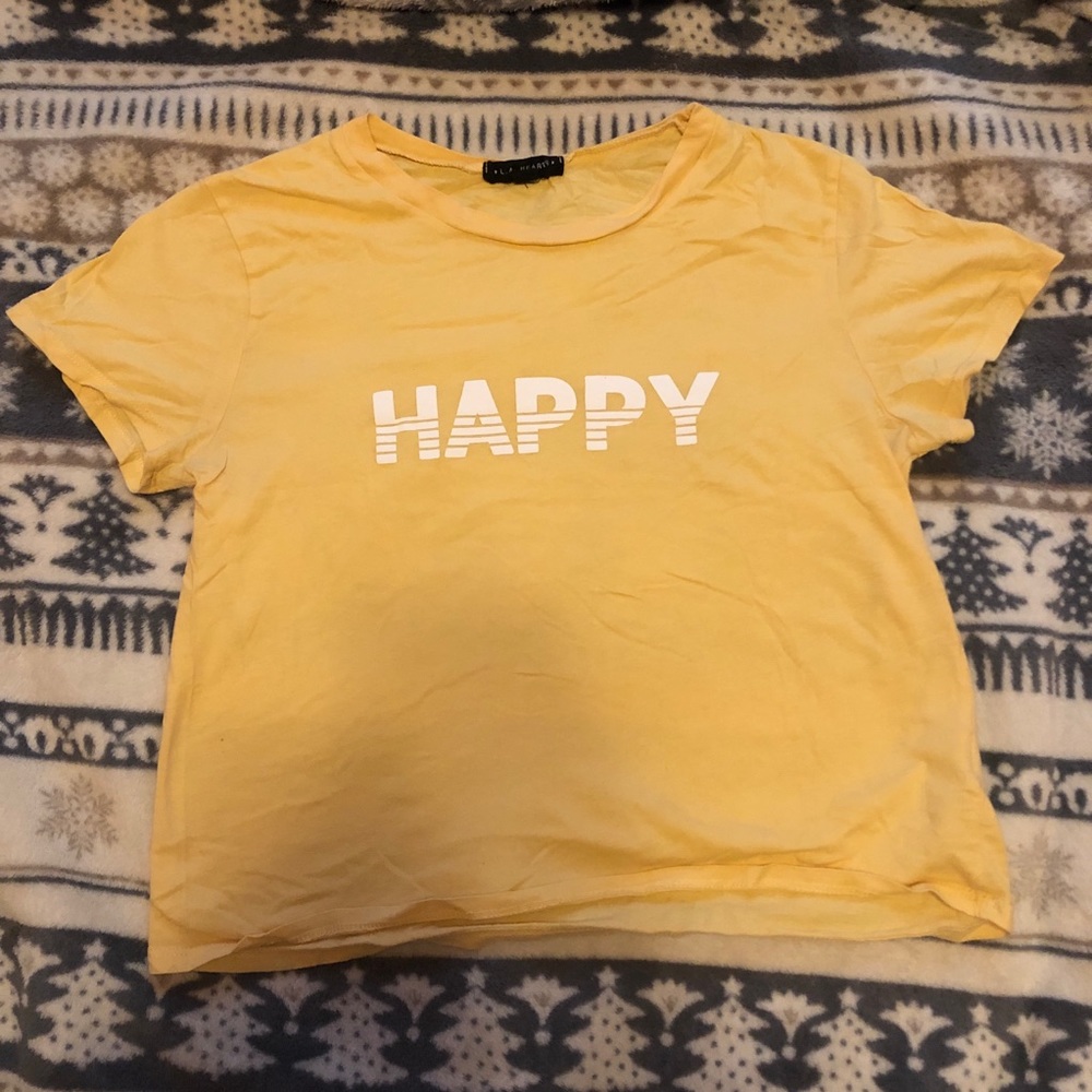 🌸SALE🌸 PacSun LA Hearts Happy Top